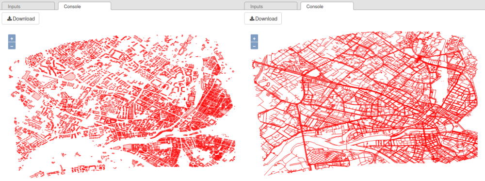 BUILDINGS and ROADS