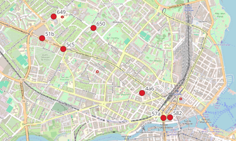 Sensors in Geneva