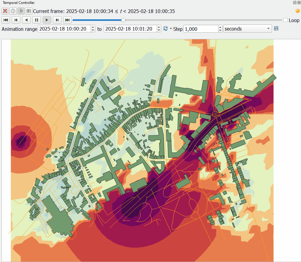 Layer setting, temporal tab in QGis